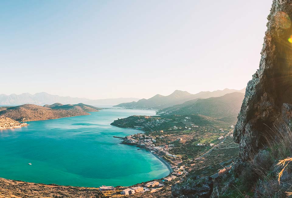 The island of Crete